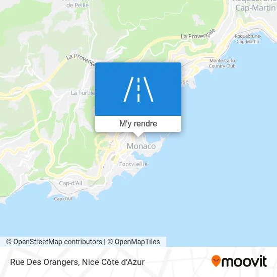 Rue Des Orangers plan