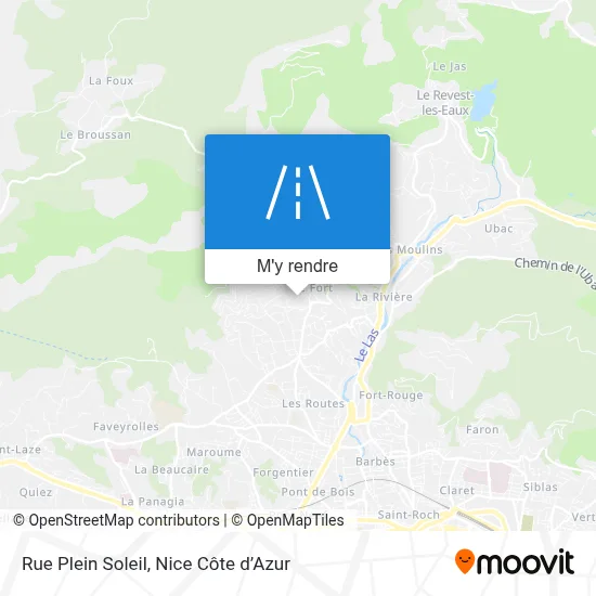 Rue Plein Soleil plan