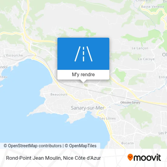 Rond-Point Jean Moulin plan
