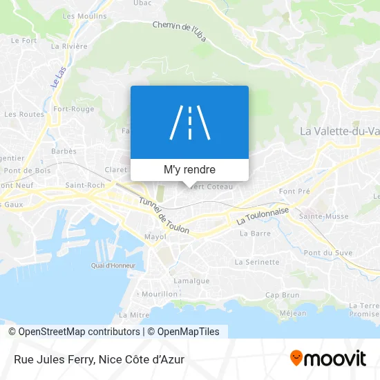 Rue Jules Ferry plan