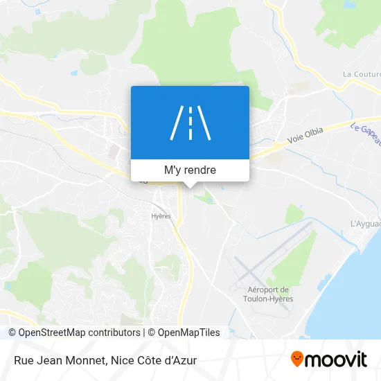 Rue Jean Monnet plan