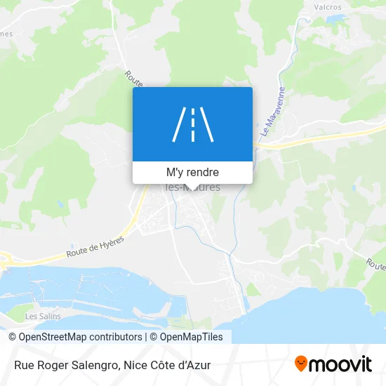 Rue Roger Salengro plan