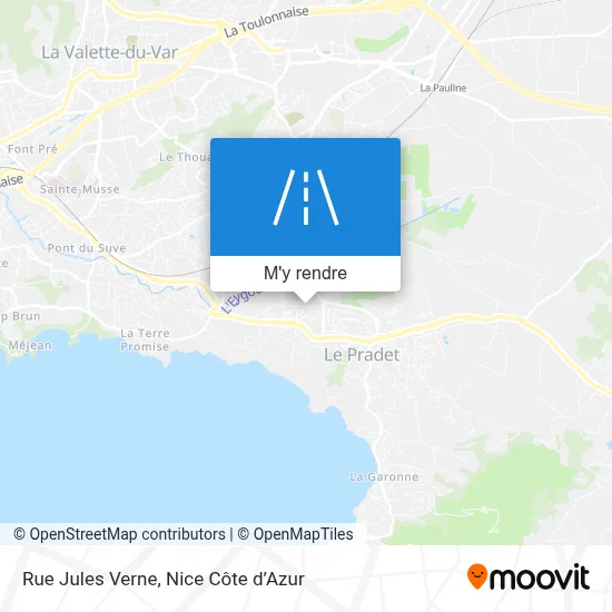 Rue Jules Verne plan