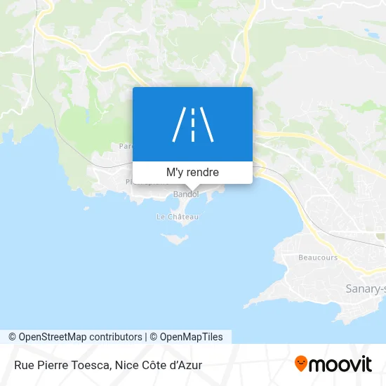 Rue Pierre Toesca plan