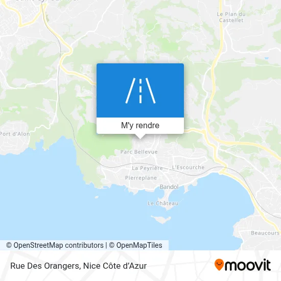 Rue Des Orangers plan