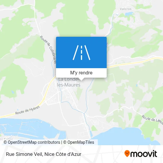 Rue Simone Veil plan