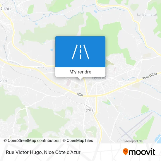 Rue Victor Hugo plan