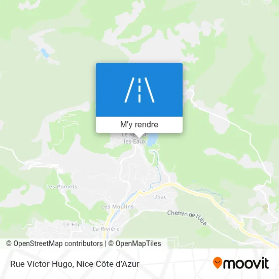 Rue Victor Hugo plan