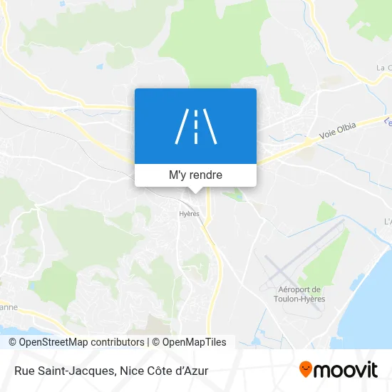 Rue Saint-Jacques plan