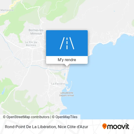 Rond-Point De La Libération plan