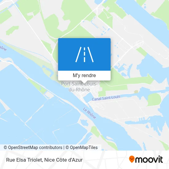 Rue Elsa Triolet plan