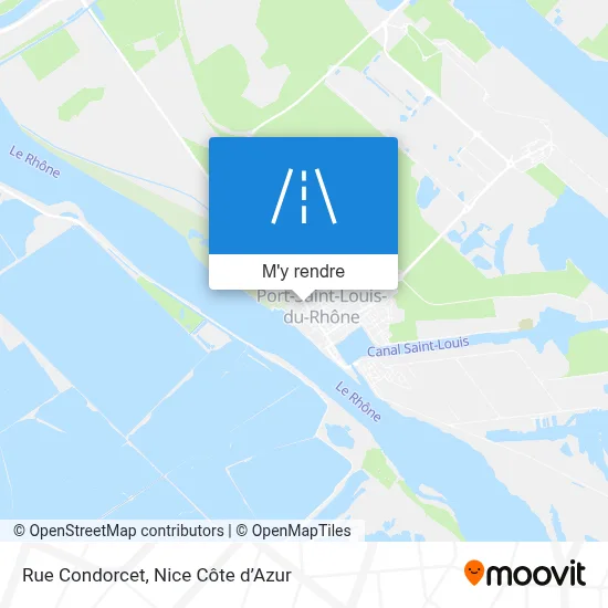Rue Condorcet plan