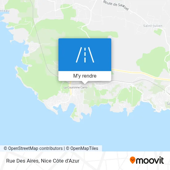 Rue Des Aires plan