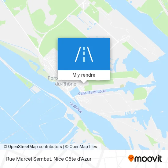 Rue Marcel Sembat plan
