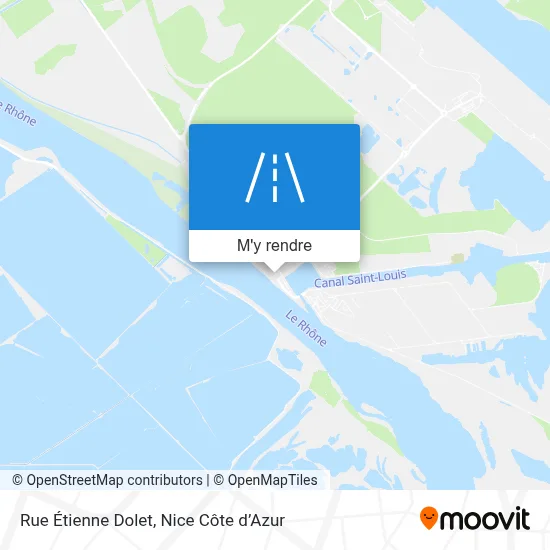 Rue Étienne Dolet plan