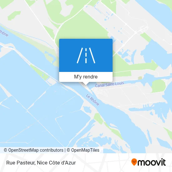 Rue Pasteur plan