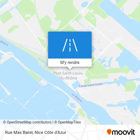 Rue Max Barel plan