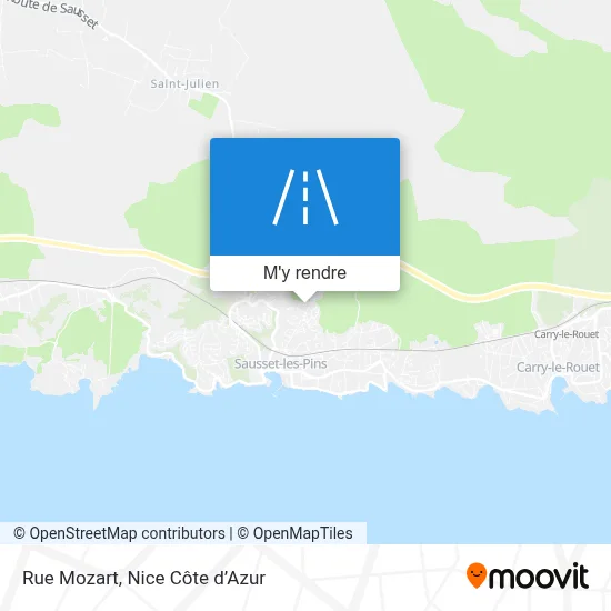 Rue Mozart plan