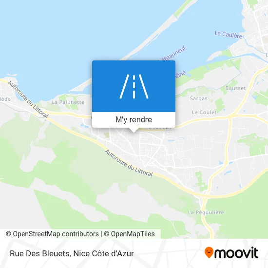 Rue Des Bleuets plan
