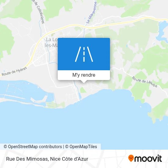 Rue Des Mimosas plan