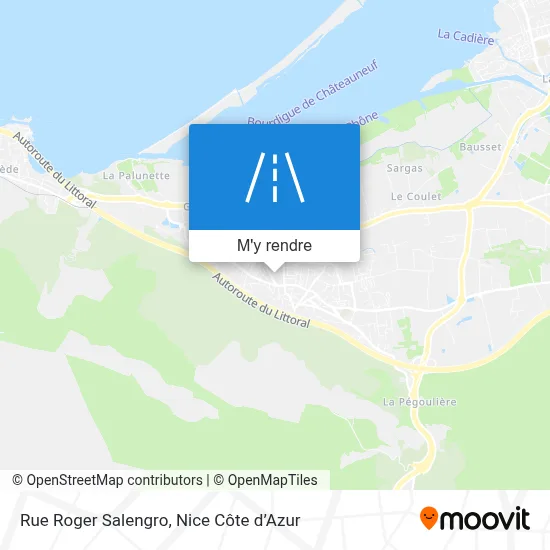 Rue Roger Salengro plan