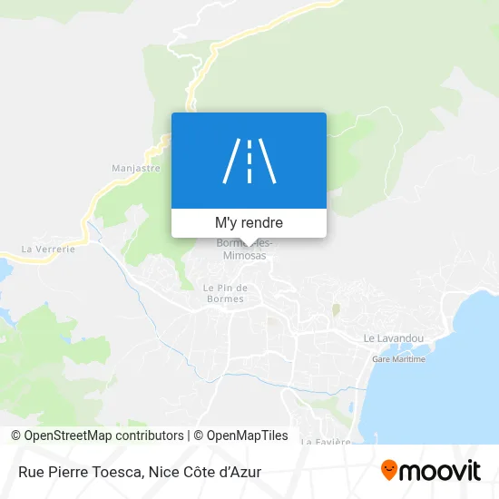 Rue Pierre Toesca plan