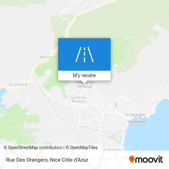 Rue Des Orangers plan