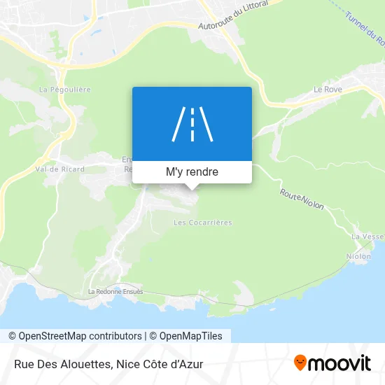 Rue Des Alouettes plan
