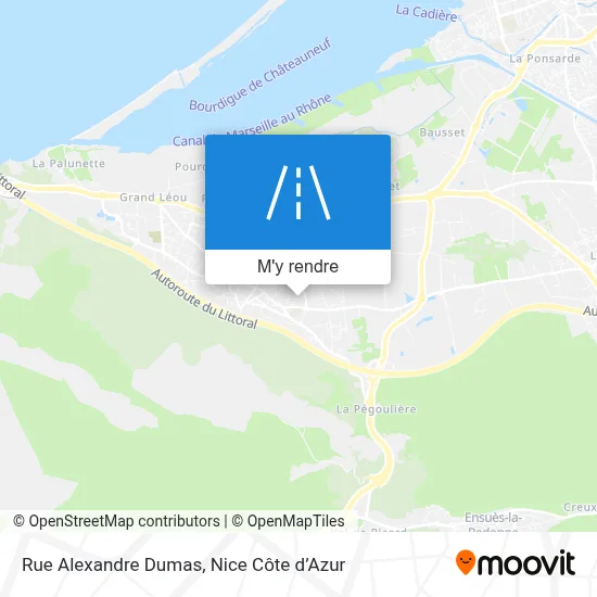 Rue Alexandre Dumas plan