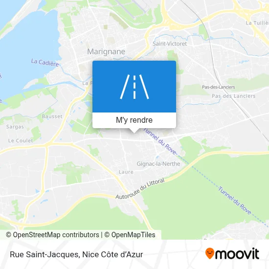 Rue Saint-Jacques plan