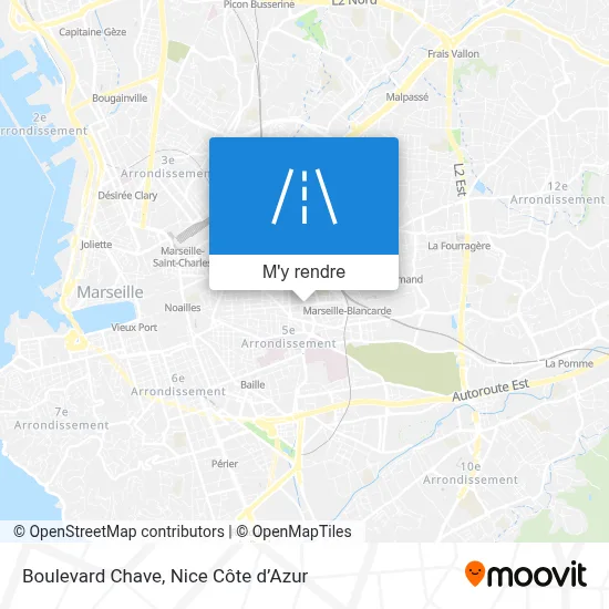 Boulevard Chave plan