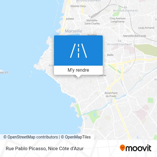 Rue Pablo Picasso plan