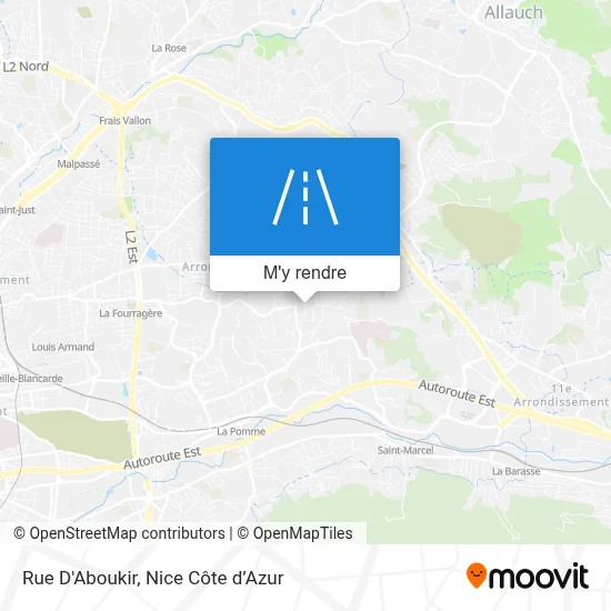 Rue D'Aboukir plan