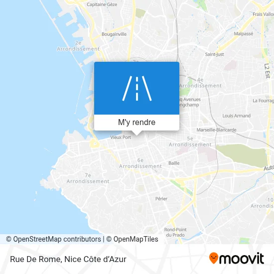 Rue De Rome plan