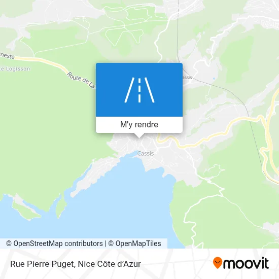 Rue Pierre Puget plan