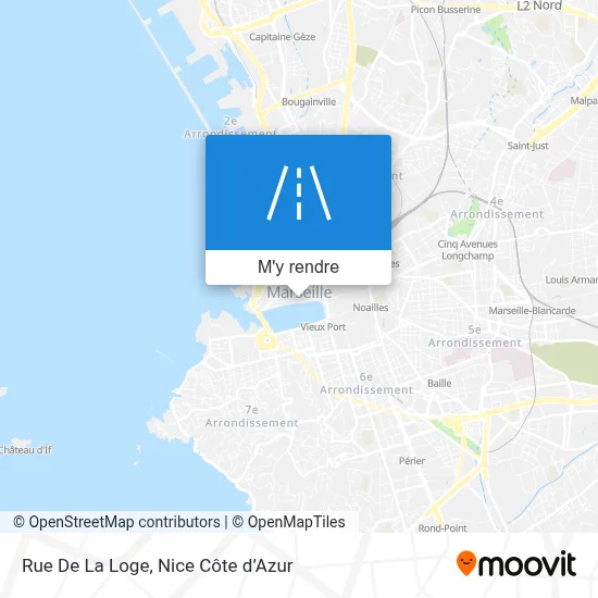 Rue De La Loge plan