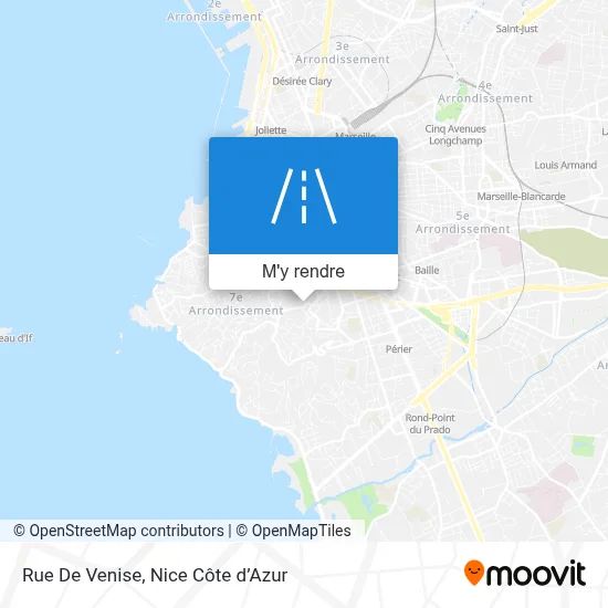Rue De Venise plan