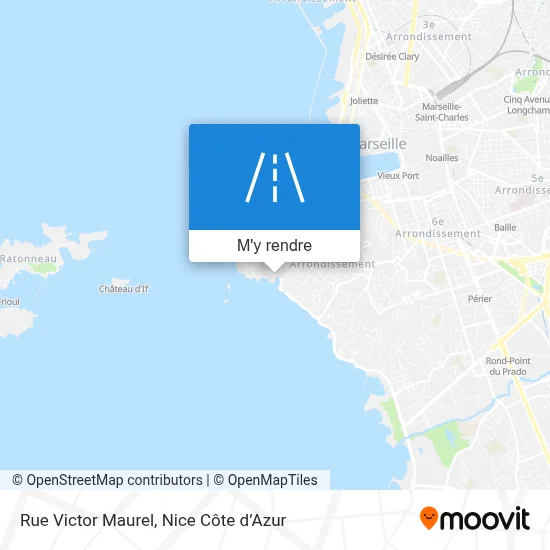 Rue Victor Maurel plan