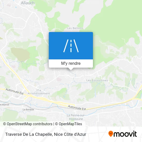 Traverse De La Chapelle plan