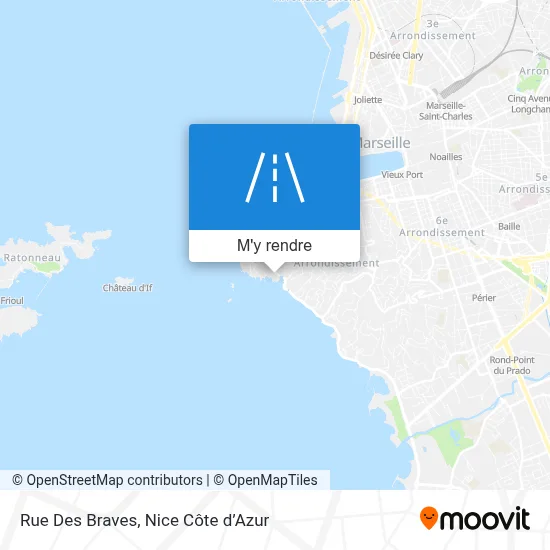 Rue Des Braves plan