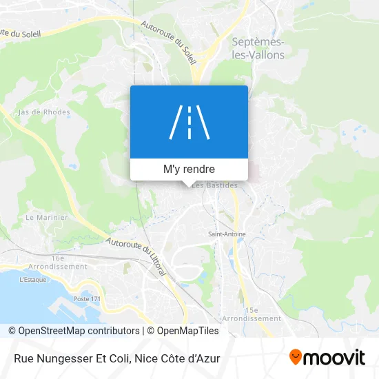 Rue Nungesser Et Coli plan