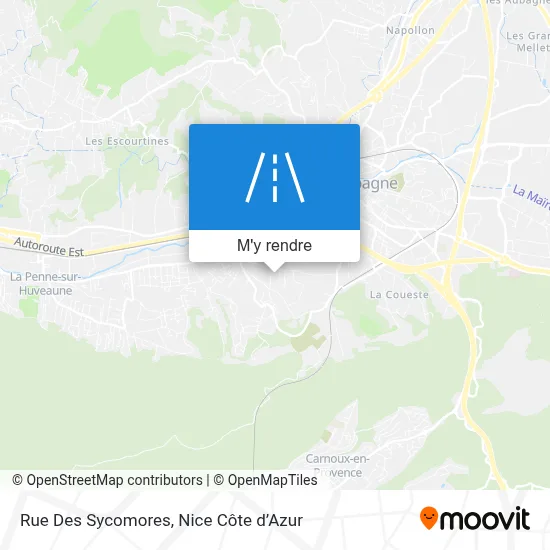 Rue Des Sycomores plan