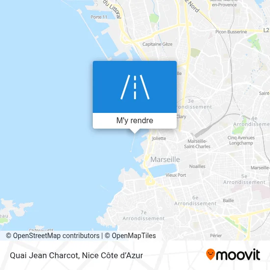 Quai Jean Charcot plan
