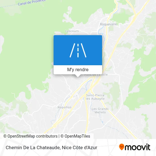 Chemin De La Chateaude plan