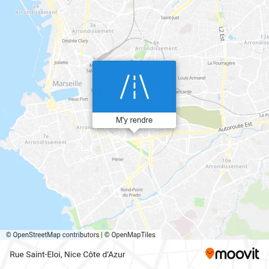 Rue Saint-Eloi plan