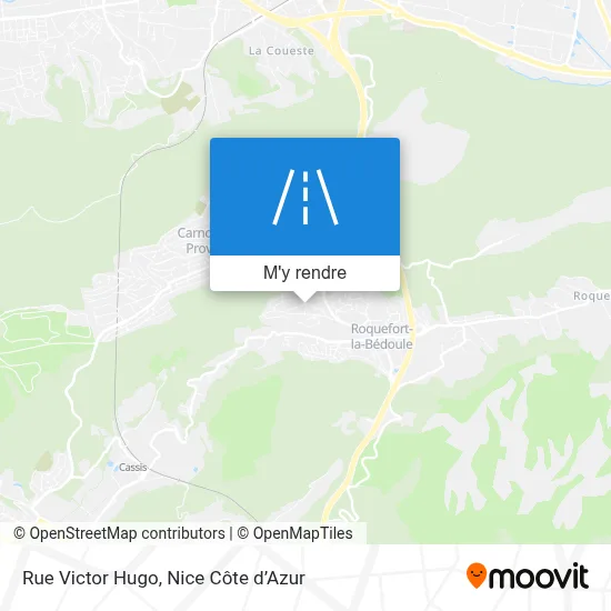 Rue Victor Hugo plan