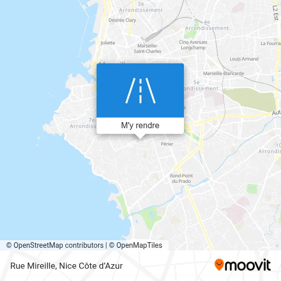 Rue Mireille plan