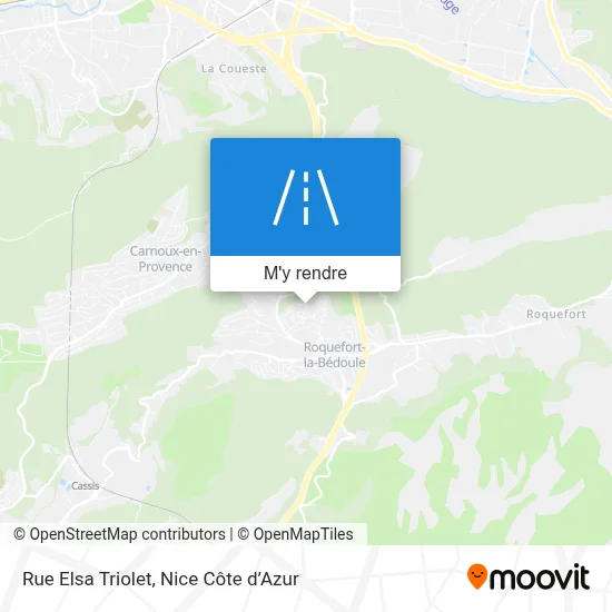 Rue Elsa Triolet plan