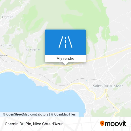 Chemin Du Pin plan