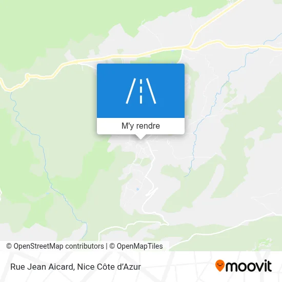 Rue Jean Aicard plan